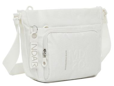 cremeweiße Schultertasche MD20 Crossover Latte Mandarina Duck