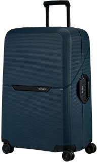 dunkelblauer Hartschalenkoffer Spinner L 75cm Samsonite Magnum Eco Midnight Blue