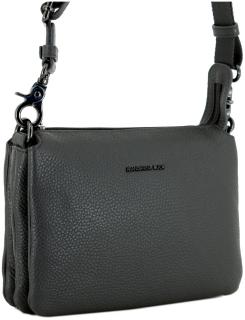 dunkelgraue Abendtasche Mandarina Duck Mellow Leather