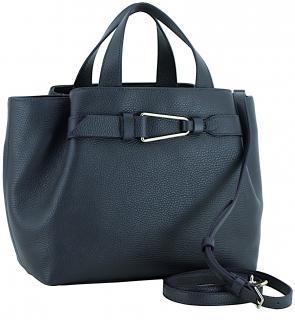 edle Damenhandtasche Coccinelle Malory Small dunkelblau