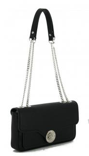 elegante Damentasche Guess Belle Isle Schwarz Kettenhenkel