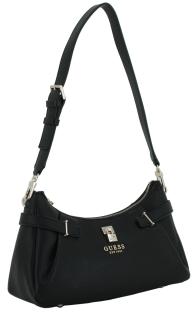 elegante Damentasche klassisch schwarz Guess Yesba Top Zip