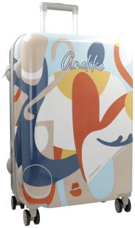 farbenfroher Reisetrolley M 63cm Anekke Muse Eikon
