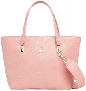 feminine Minitasche Tommy Hilfiger geprägt Refined Teaberry Blossom rosa