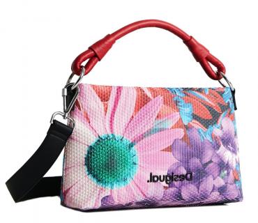 geflochtene Handtasche Blumenprint Desigual Lacroix Otterlo