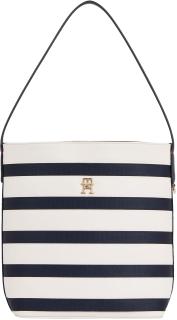 gestreifte Beuteltasche Iconic Tommy Hilfiger maritim