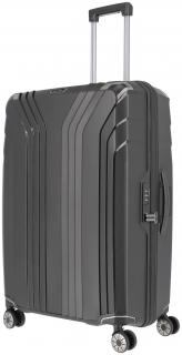 großer Hartschalenkoffer schwarz Travelite Elvaa 4w Trolley L 77cm