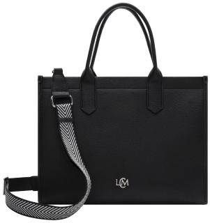 klassisch schwarz L.Credi Shopper Phemia elegant Büro