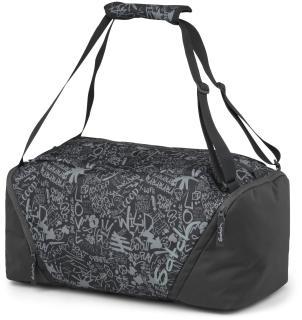 kleine Reisetasche Satch Duffle Bag Street Ink Graffiti grau