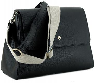 mittelgroße Handtasche Caleidos Black mittelgroße Handtasche Caleidos Black