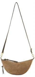 mondförmige Umhängetasche FREDsBRUDER Beyond Crossbag Toffee braun