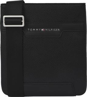 schmale Herren Schultertasche Tommy Hilfiger Downtown Mini Crossover Black