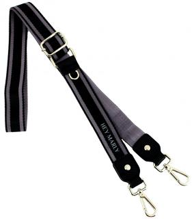 schmaler Riemen Hey Marly Clean Strap schwarz