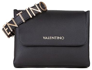 schwarze Umhängetasche Statement Valentino Alexia Nero 