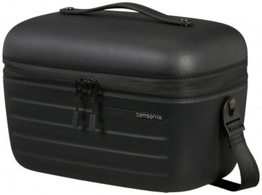 schwarzes Hartschalen Samsonite Beauty Case Stackd Black