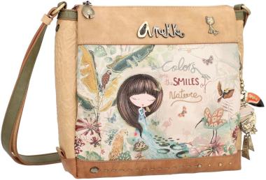 zauberhafte Schultertasche Amazonia Anekke Towanda Regenwald Print