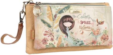 zweigeteiltes Etui Anekke Amazonia Handy Wallet Glitzerdetails Print zweigeteiltes Etui Anekke Amazonia Handy Wallet Glitzerdetails Print