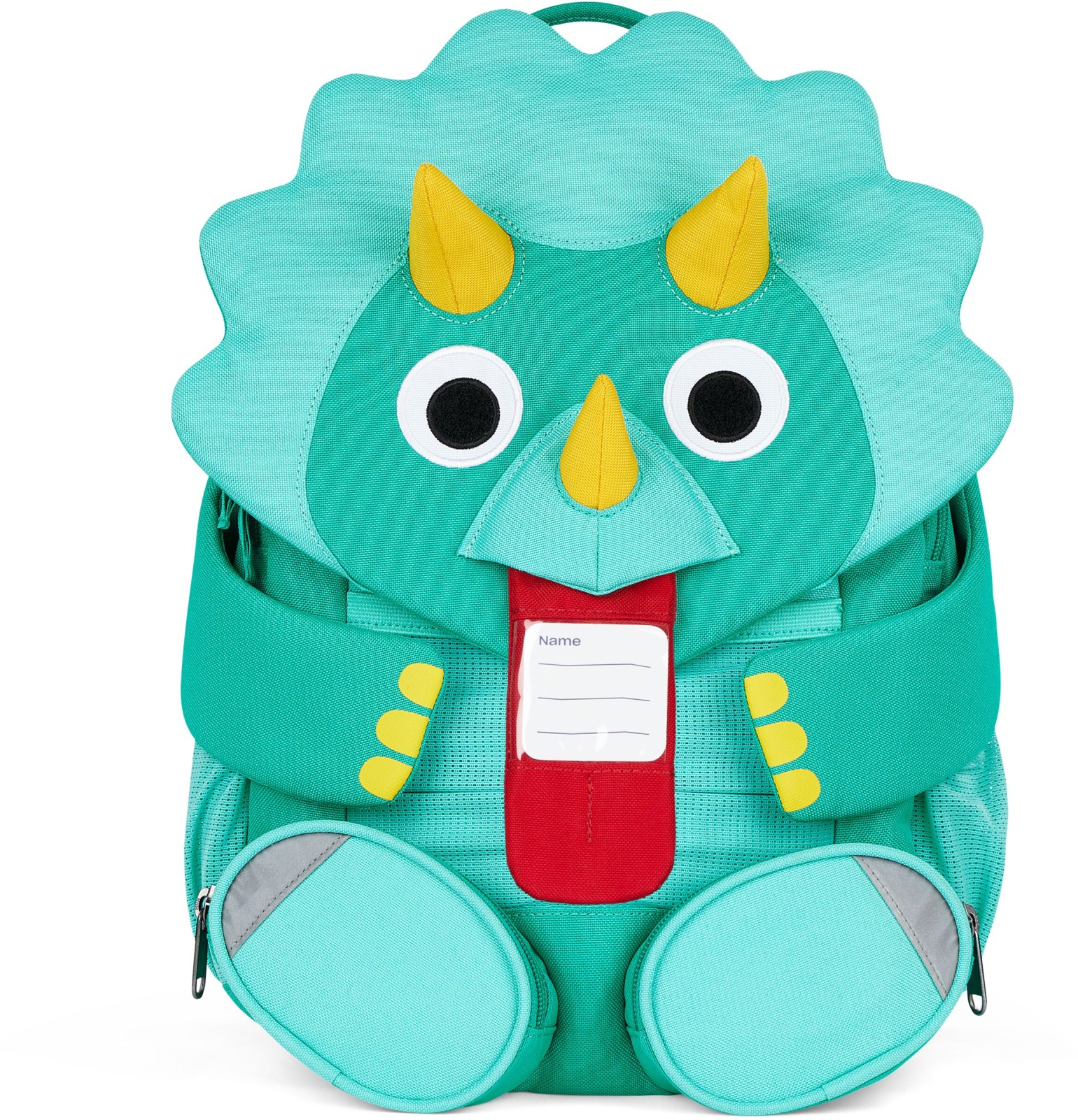 Affenzahn Großer Freund Dinosaurier grün Ziehzunge Kinderrucksack