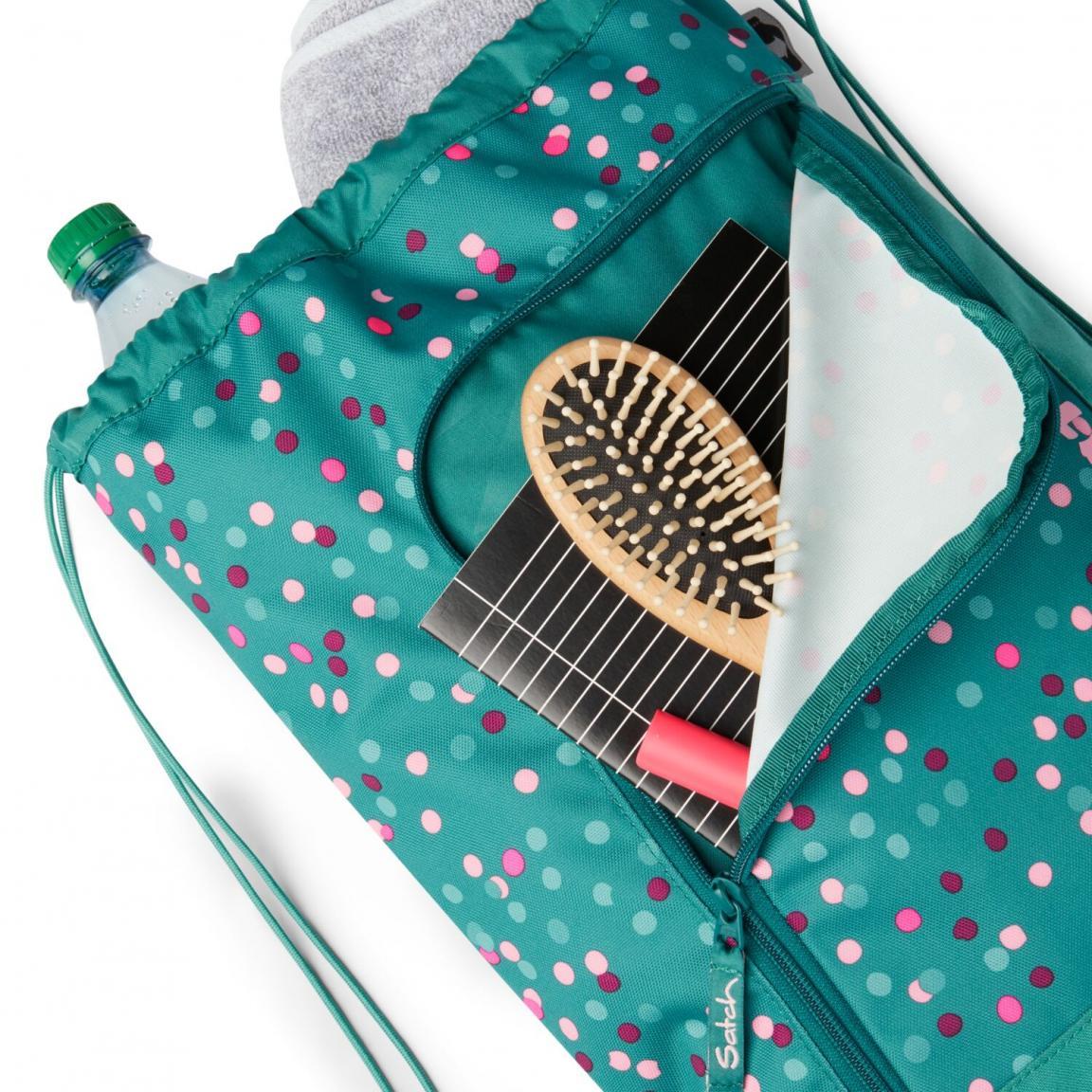 Läuft Bei Dir Turnbeutel – Retro Rucksack Style, 8 Farben, 34x46 Cm
