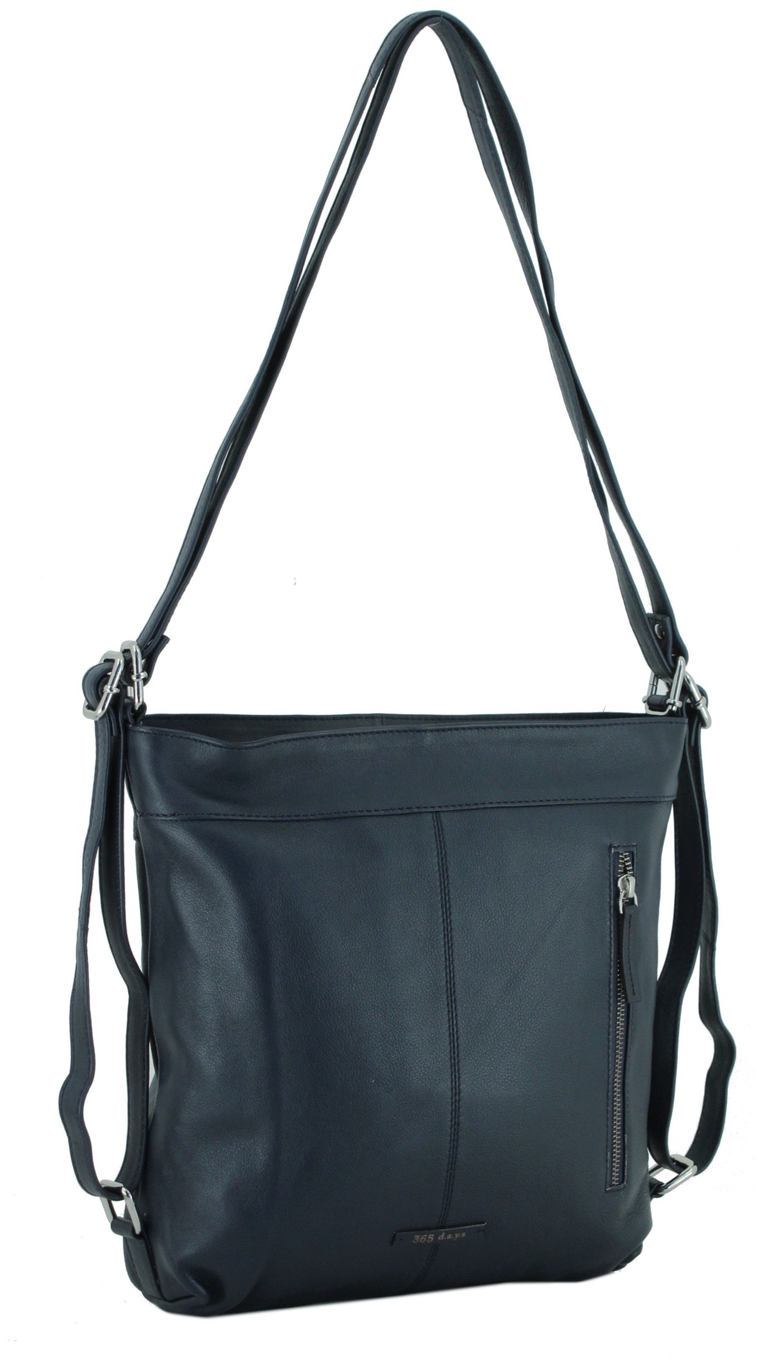 Beuteltasche Rucksack dunkelblau 365 Daisy Navy