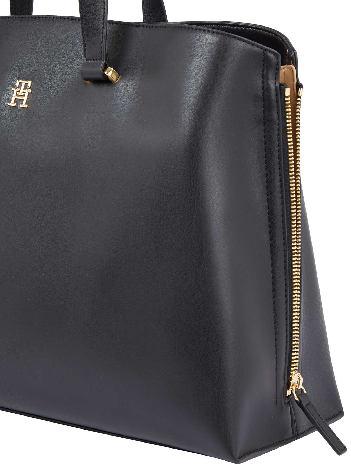 Businesstasche Tommy Hilfiger TH Modern Tote zweifärbig schwarz