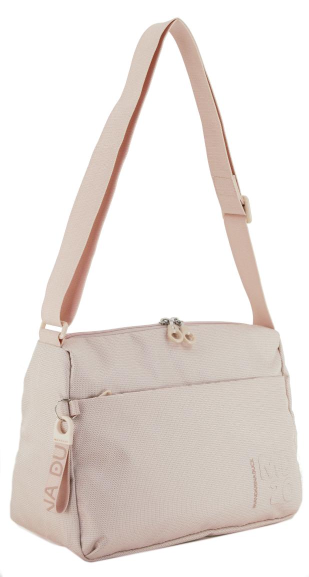 Borsa Mandarina Duck MD20 Crossover Donna - Misure 27x26x13cm, Colore Macadamia - Foto 10