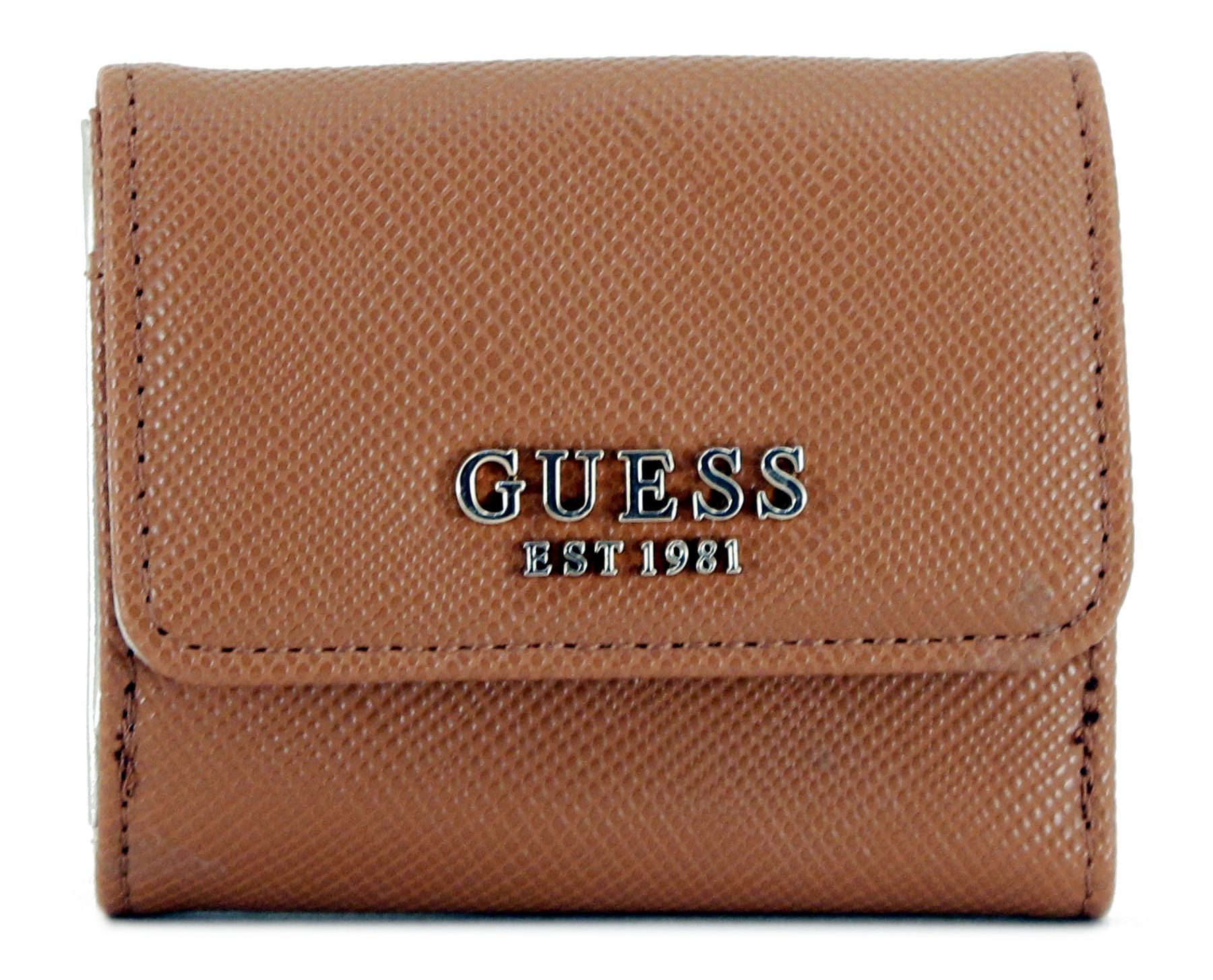 Damenportmonee klein Laurel Guess Light Cognac Goldfarbe