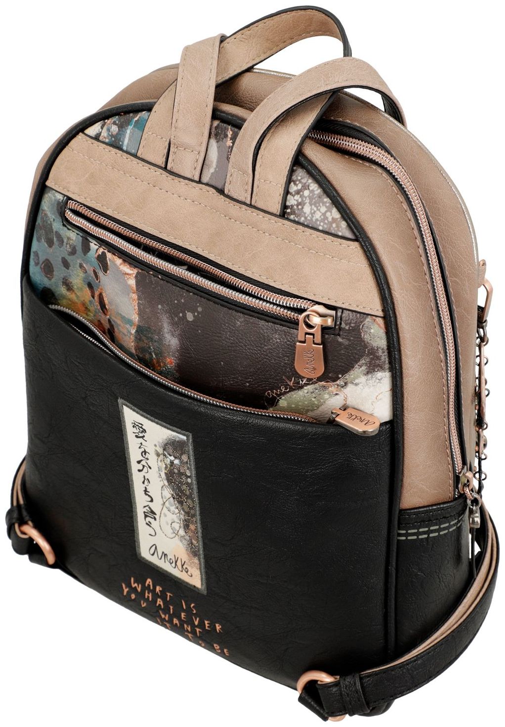 Damenrucksack Rucksack Leder Nieten Damenrucksack Anekke Shoen