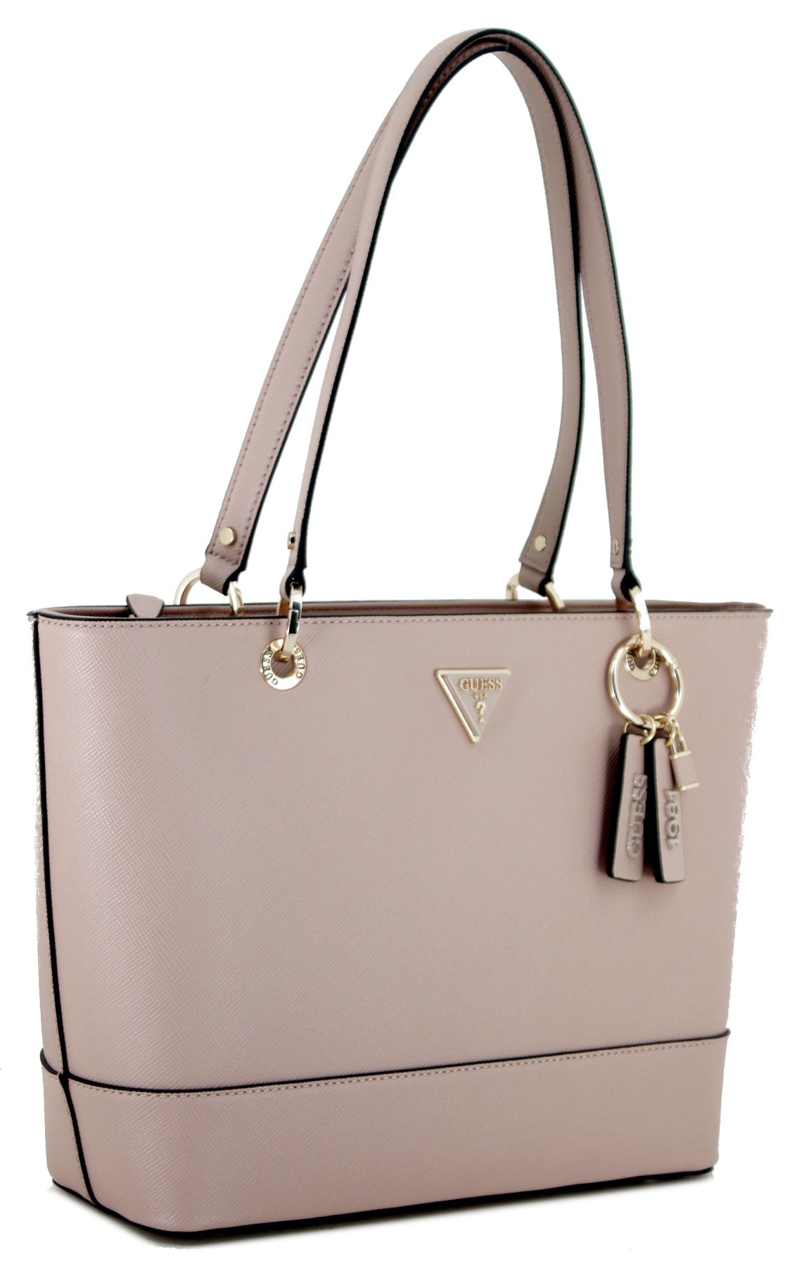 Shoulder Bag Guess Tasche Nieten Damen Handtasche Six Tasche Rosa