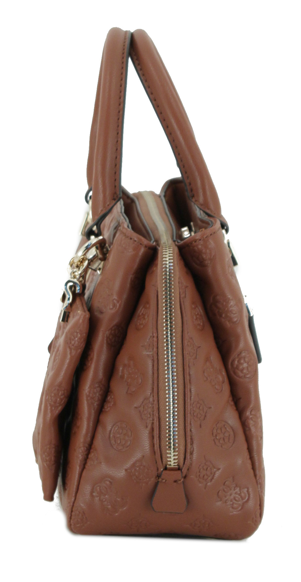 Handtasche braun Prägung Guess La Femme Girlfriend Satchel 