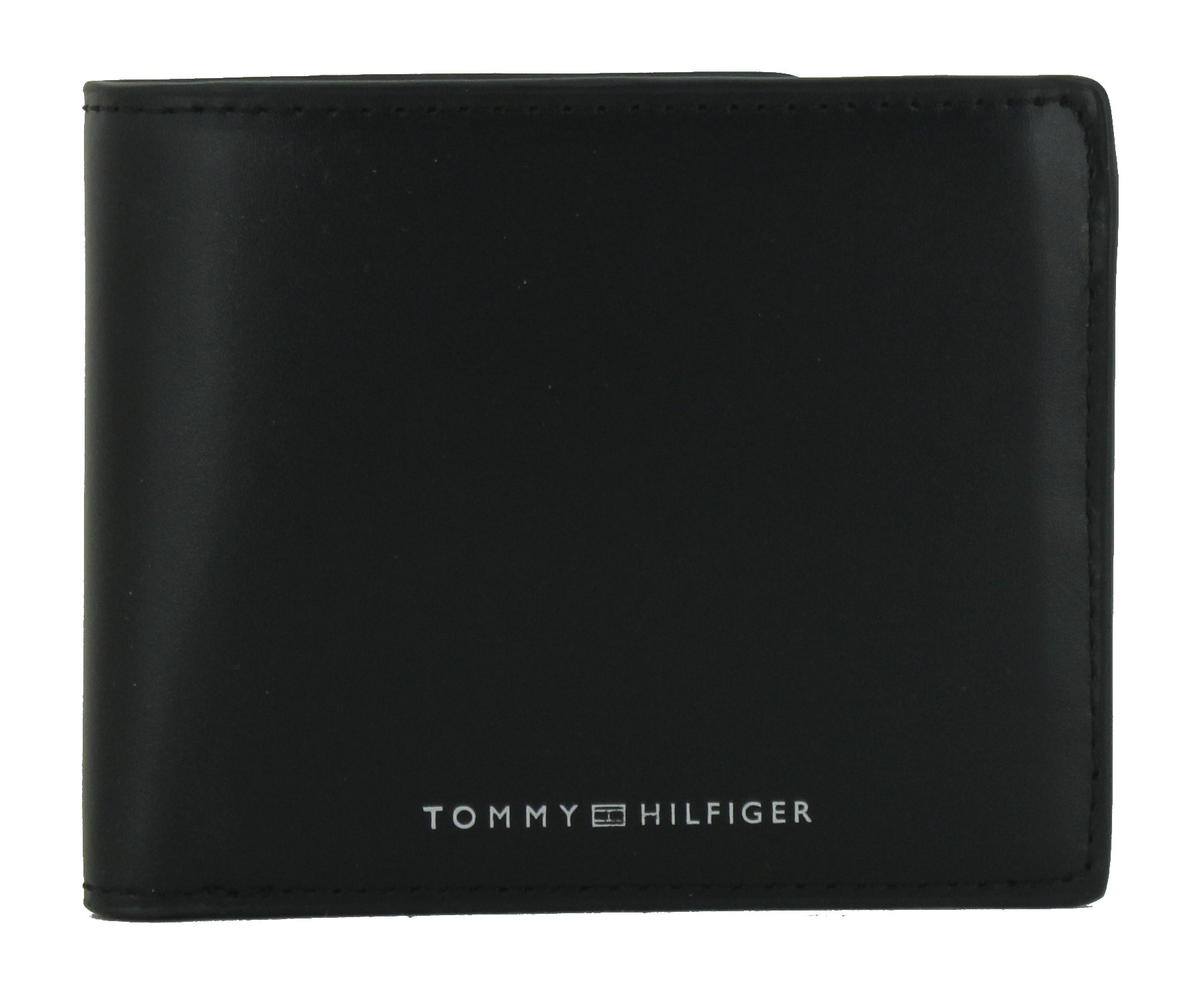 Herrenbrieftasche schwarz Glattleder Tommy Hilfiger Modern Leather  