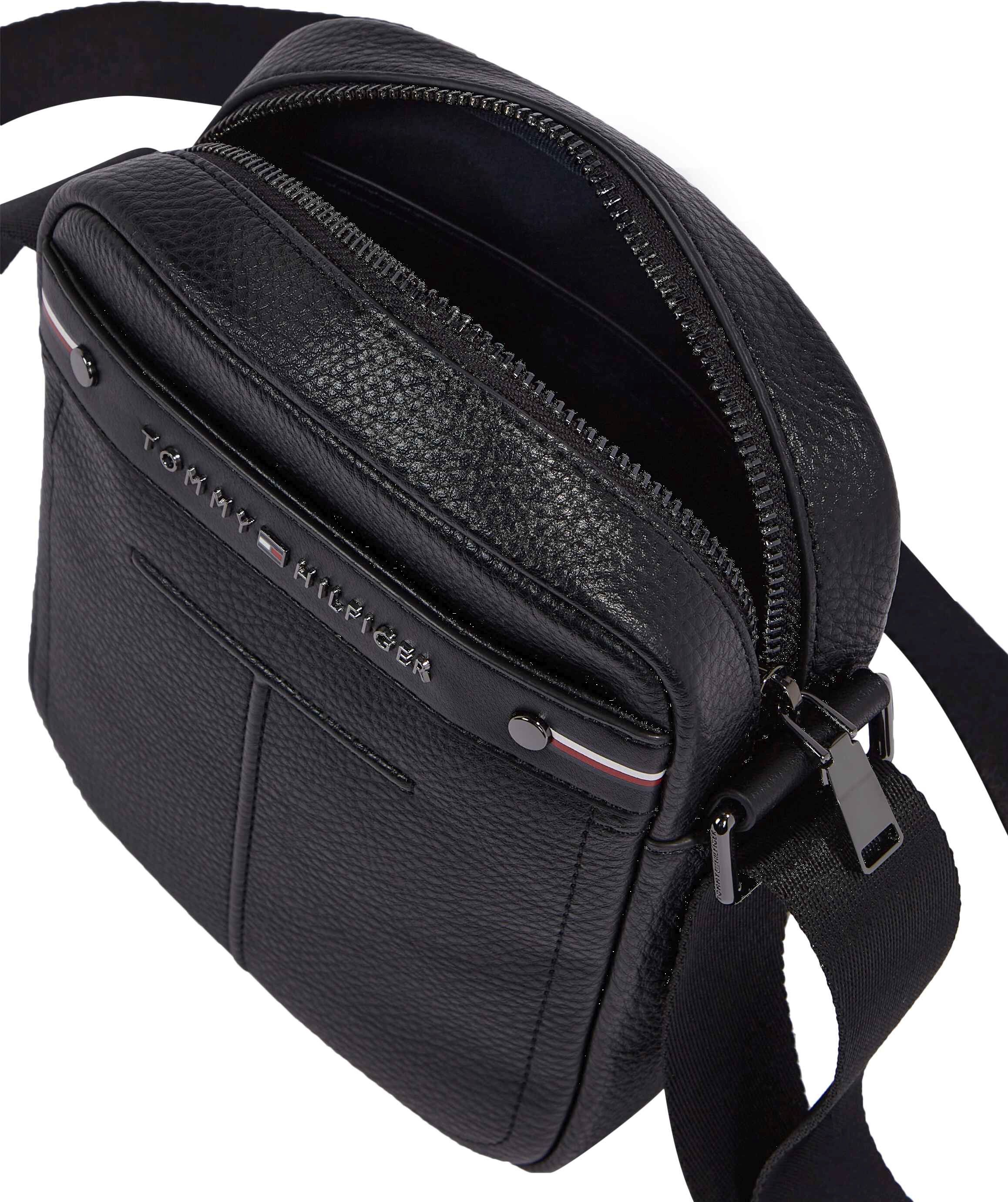 Herrentasche Tommy Hilfiger Central Mini Reporter Schwarz 