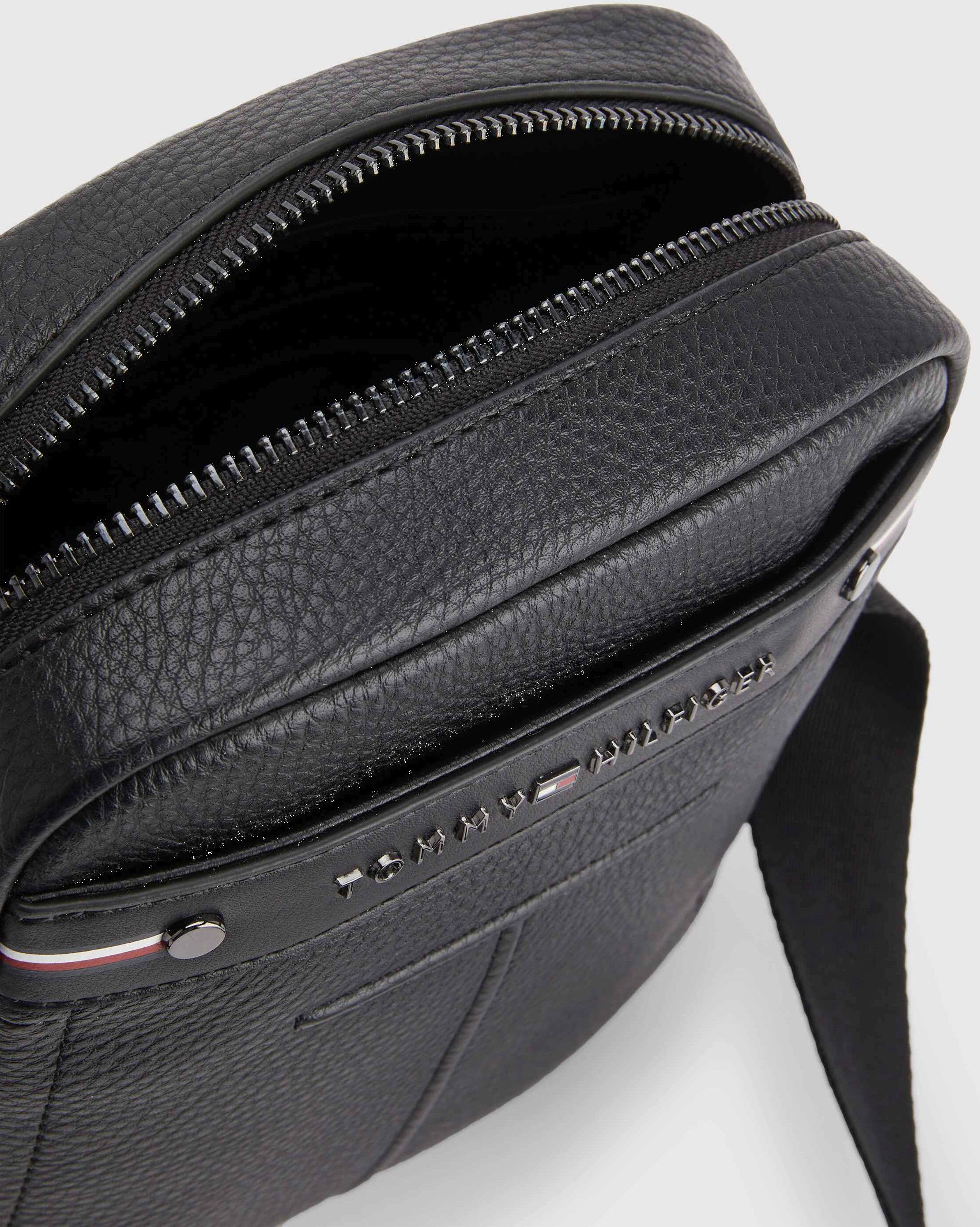 Herrentasche Tommy Hilfiger Central Mini Reporter Schwarz 