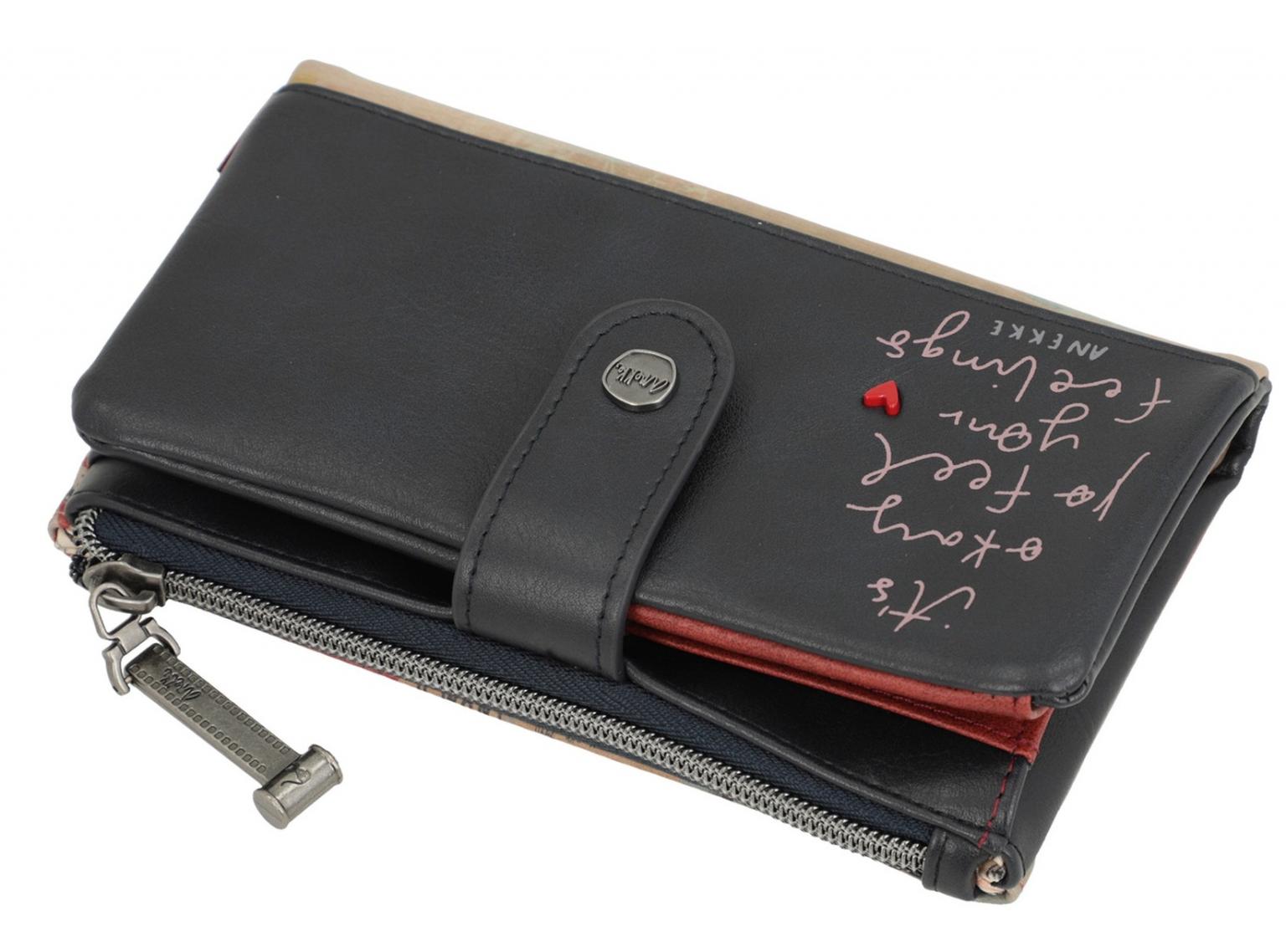 Anekke Canada Geldbörse, 12 Cm – RFID-Schutz, Aus Recycelten Materialien, Design Inspiriert Von Kanada