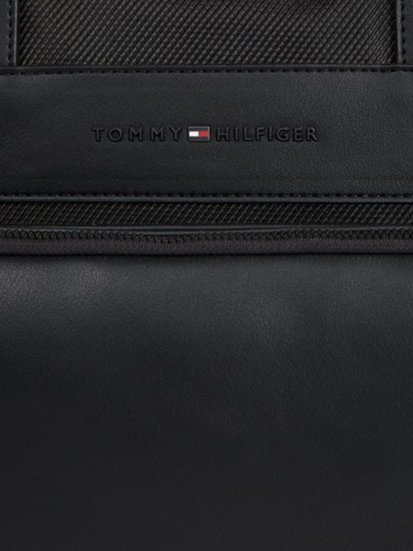 Laptoptasche Herren Tommy Hilfiger Black Aktentasche Schwarz 1985