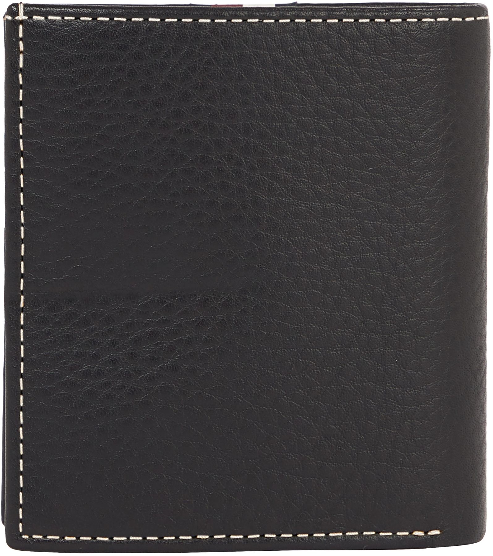 Leather Trifold Geldbörse Herren Tommy Hilfiger Schwarz