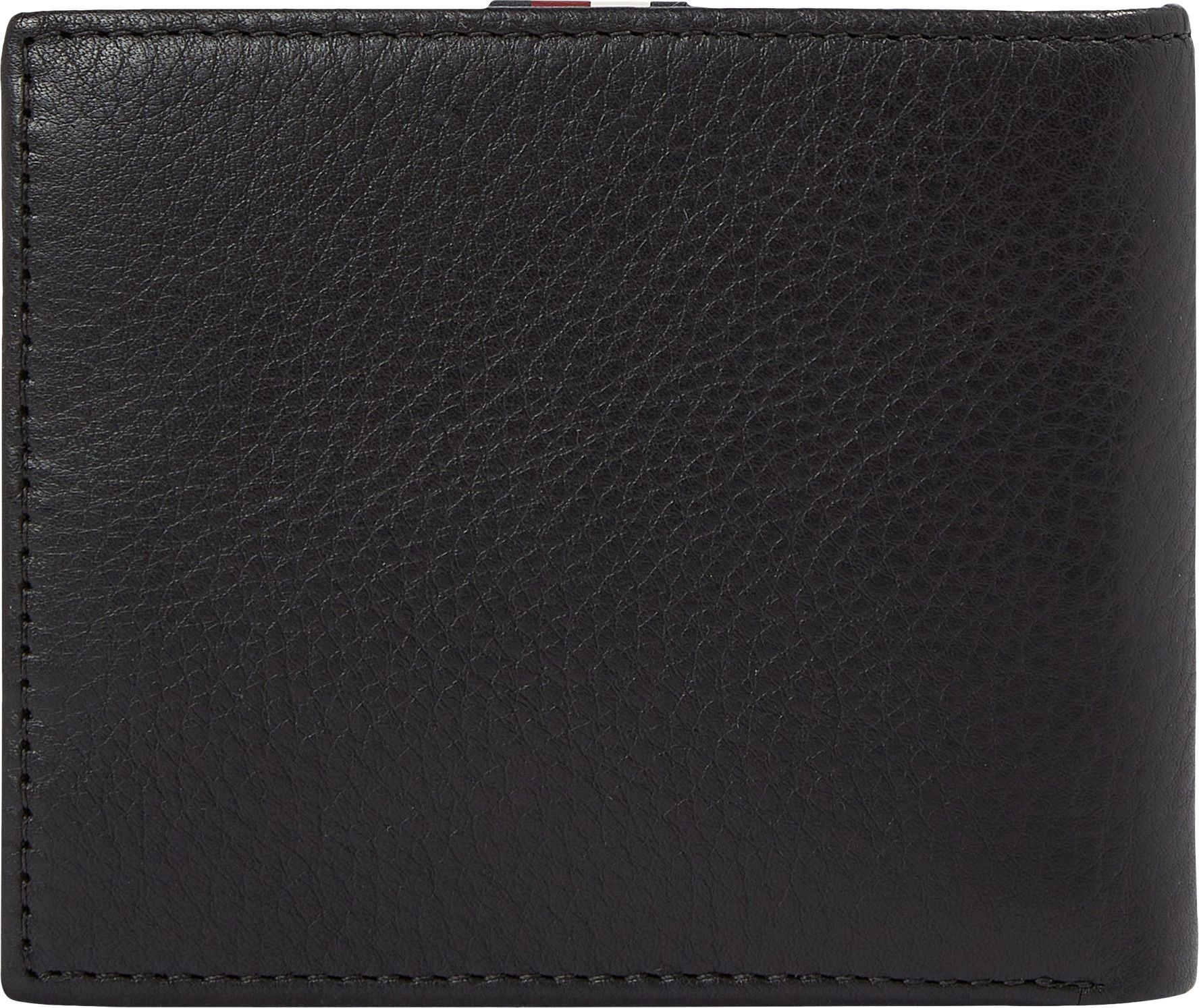Lederbörse Tommy Hilfiger Premium Leather Black CC Flap and Coin