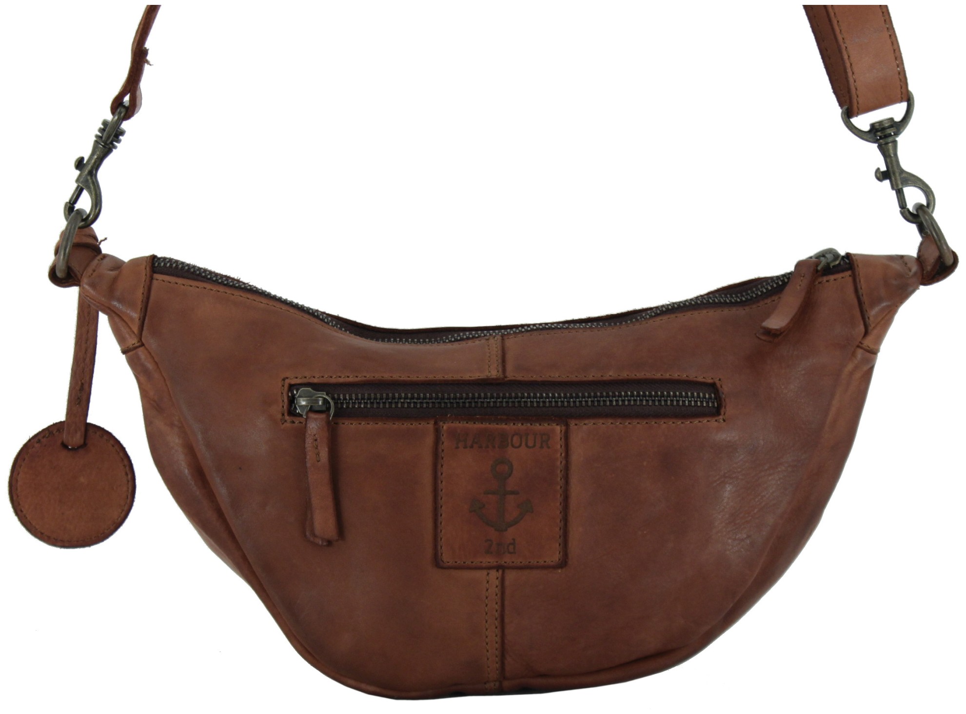 Ledertasche grau Smilla Dusty Harbour 2nd Vintage