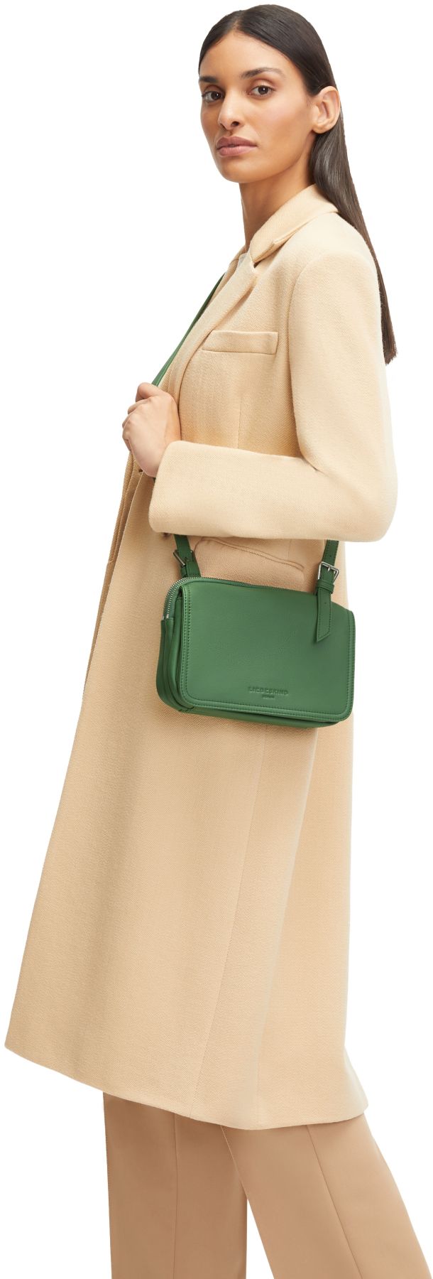 Liebeskind Abendtasche mit berschlag Mareike Palm Green Gr n