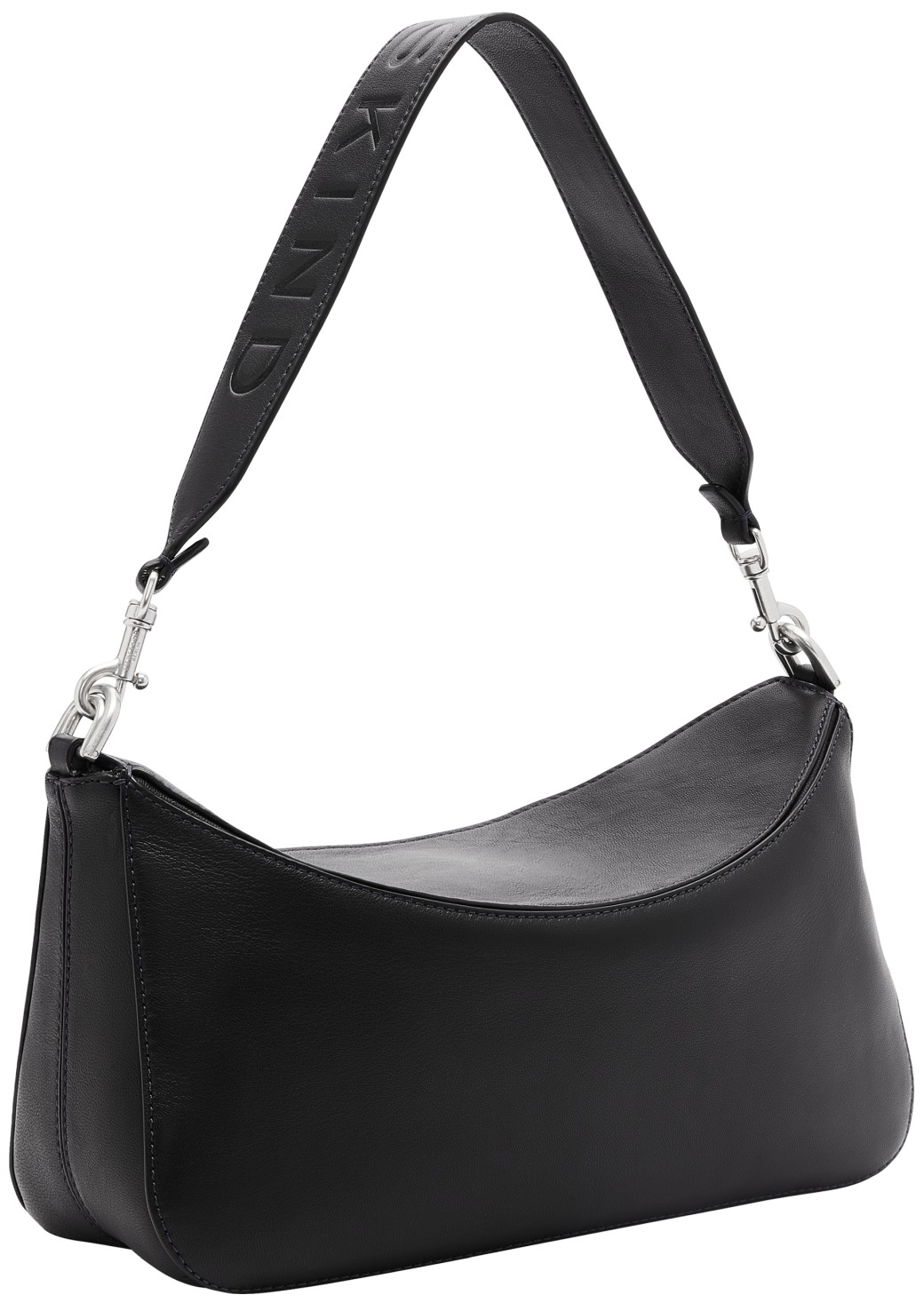 Liebeskind Schultertasche Hobo Alessa M schwarz Glattleder