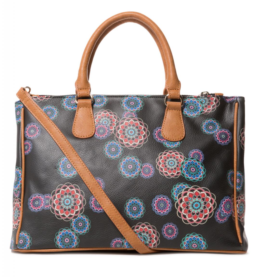 desigual tasche braun bunt