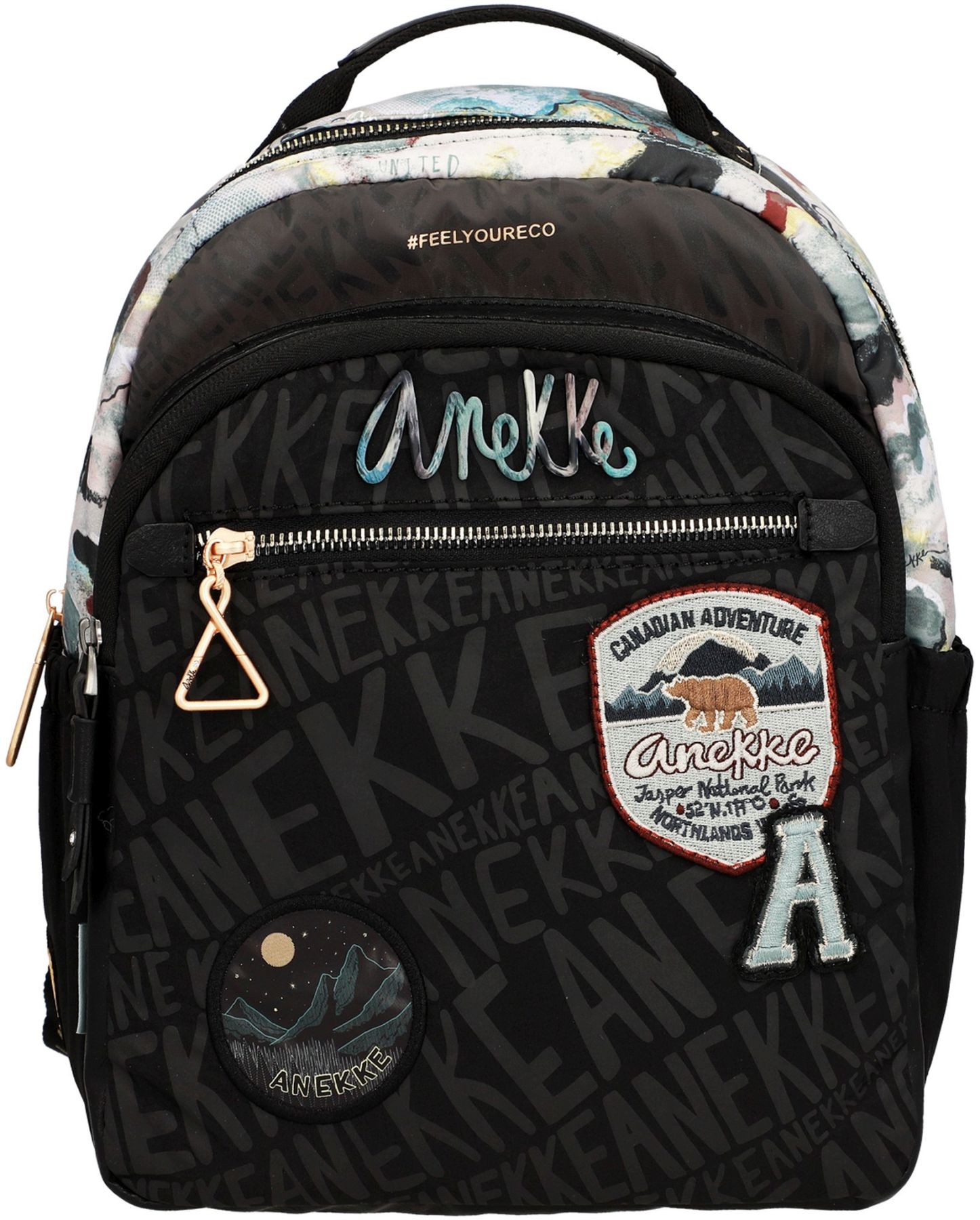 Anekke Forest Backpack Canada Inspired Lost in the Woods Explore Outdoors Wild Core 3-compartment medium backpack main image 2