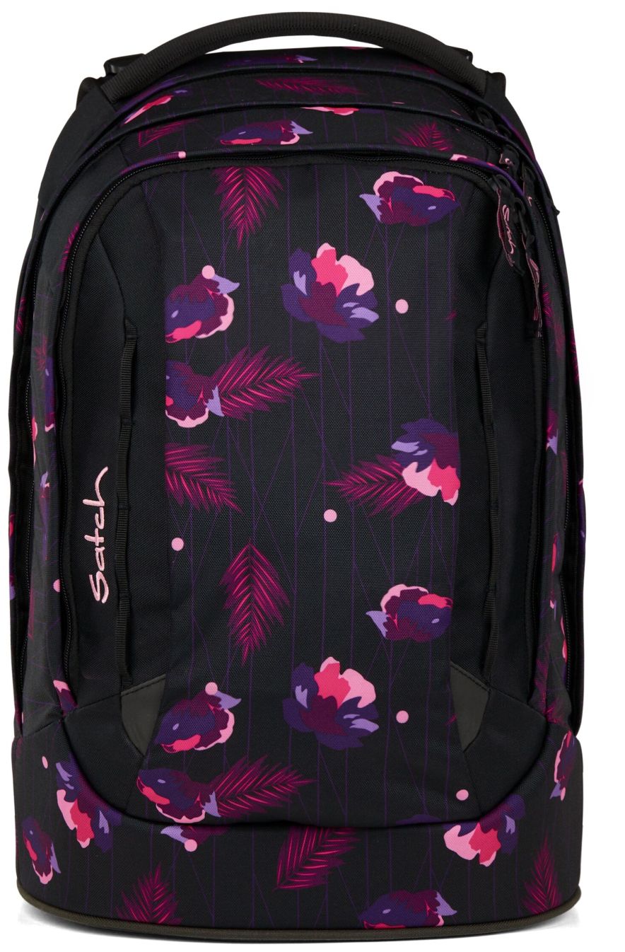Satch Match Satch Schulrucksack Schwarz Pink Satch Pack Rosa