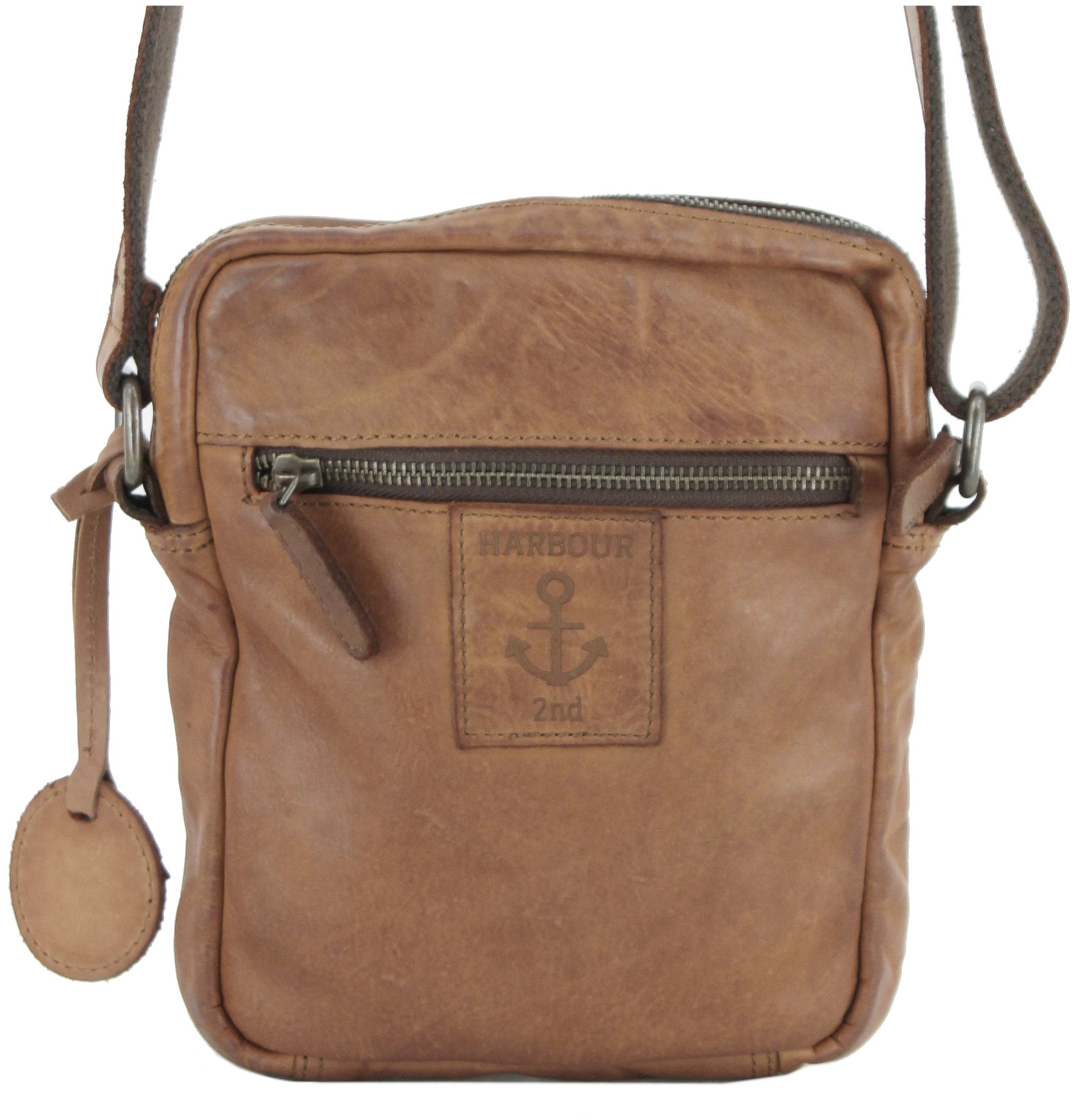 Schultertasche Drew schwarz Dark Ash Urban Poets Unisex Harbour 2nd