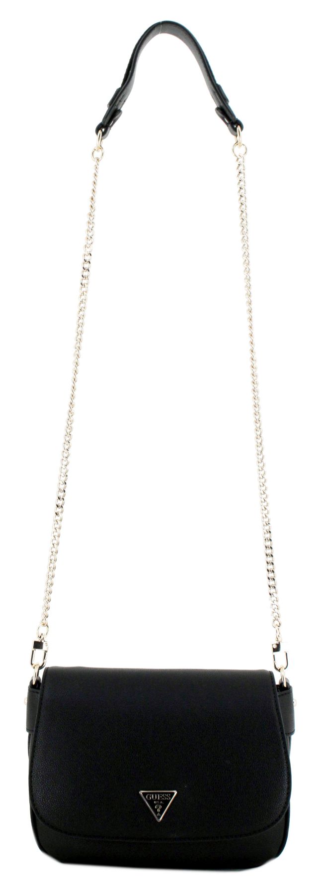 Schultertasche mit Überschlag Guess Fedora Black