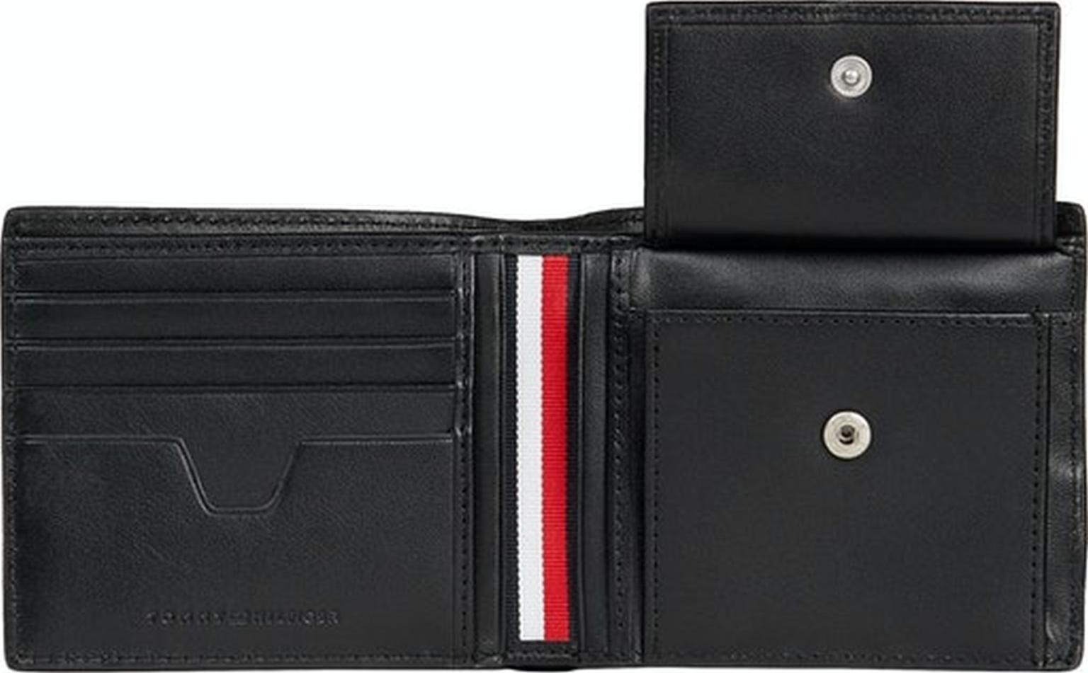 Tommy Hilfiger Central Extra CC and Coin Herrenbörse Bifold Branding RFID