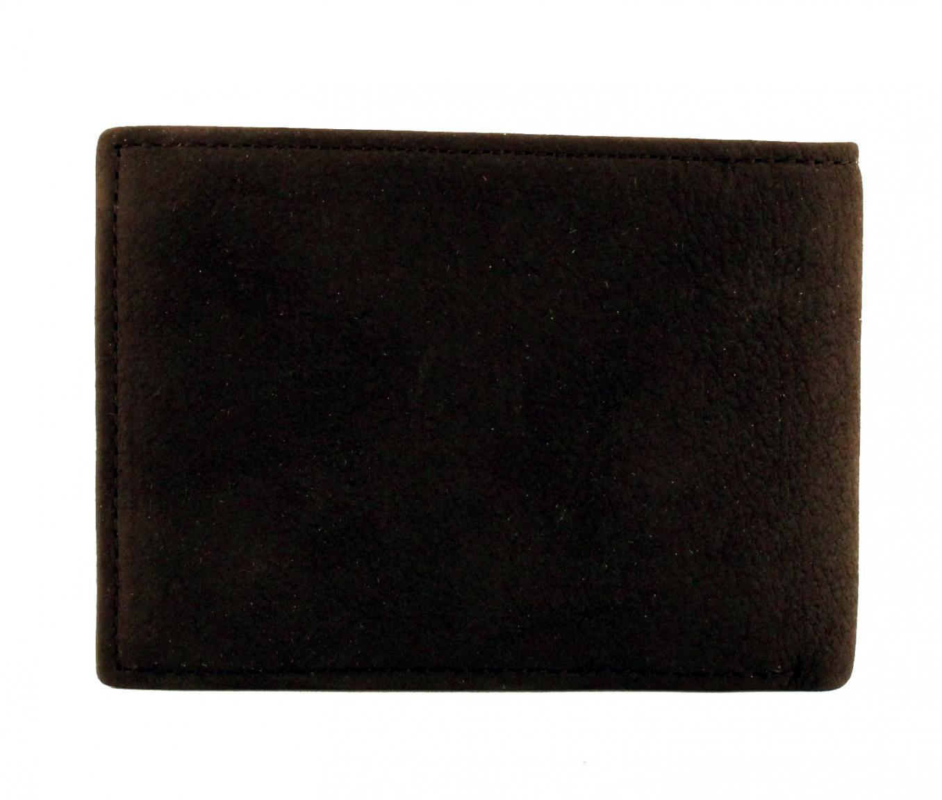 Tommy Hilfiger Johnson Mini Geldbörse Rauhleder Schwarz 