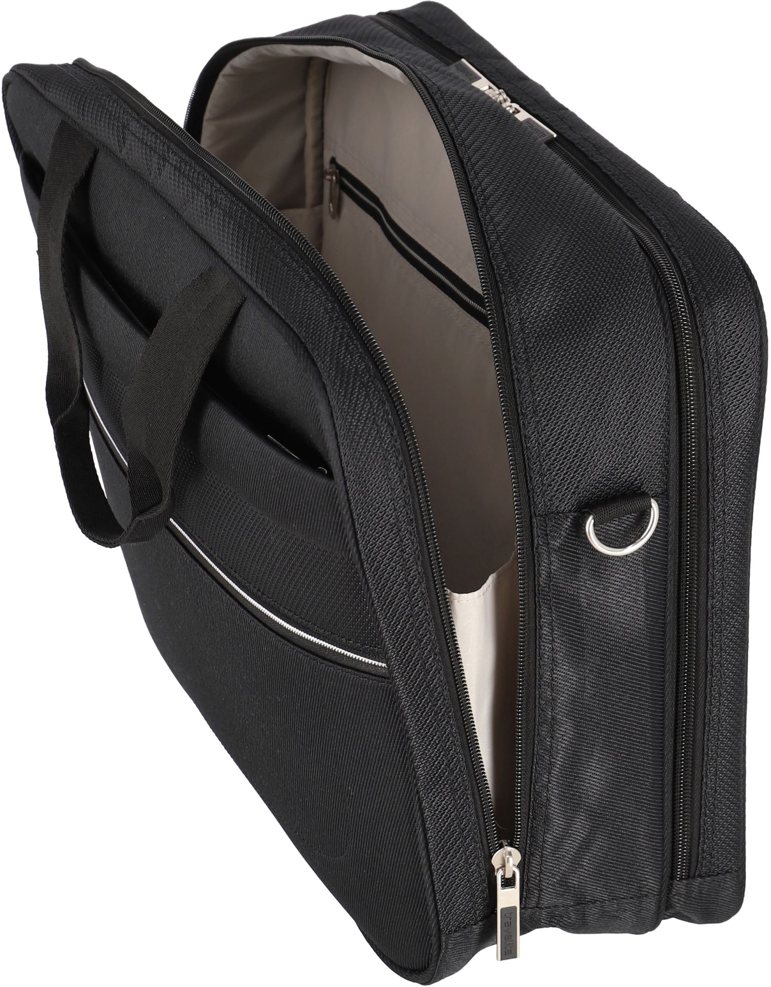 Travelite Miigo Black Laptoptasche schwarz Handgepäck | Businesstaschen