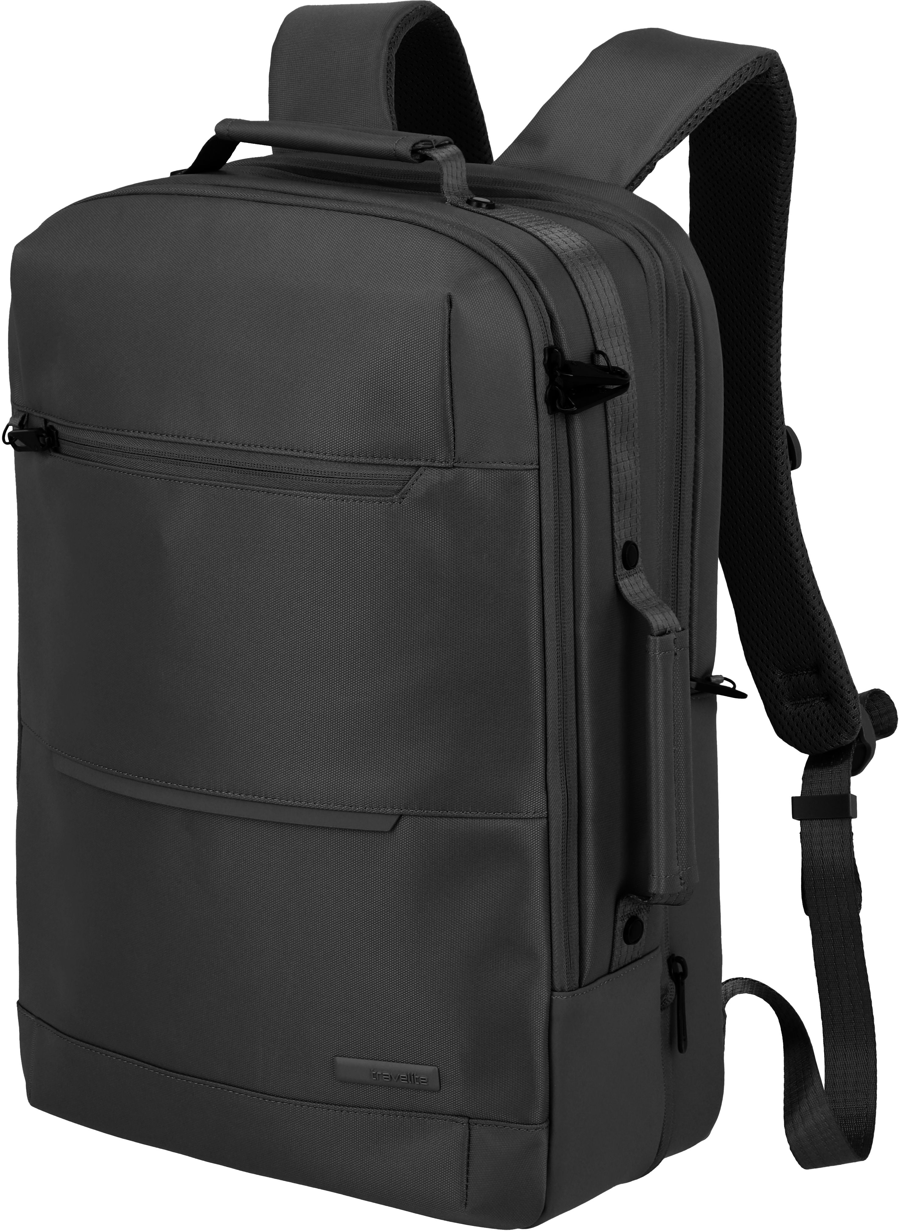 Laptop Backpack Travelite Rucksack Schwarz Pathway Rucksack In