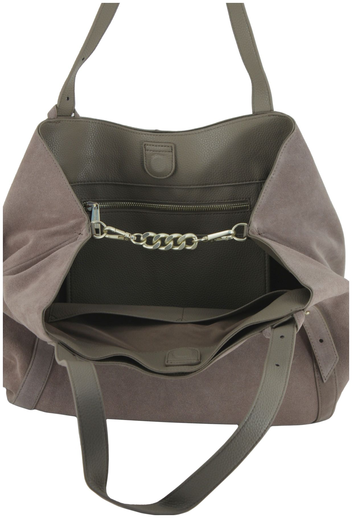 XL Shoppertasche Hey Marly Pretty Wonder Suede L beige